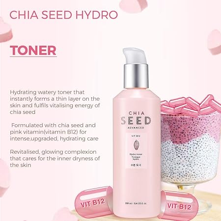 The Face Shop Chia Seed Hydro Toner, 160 ml