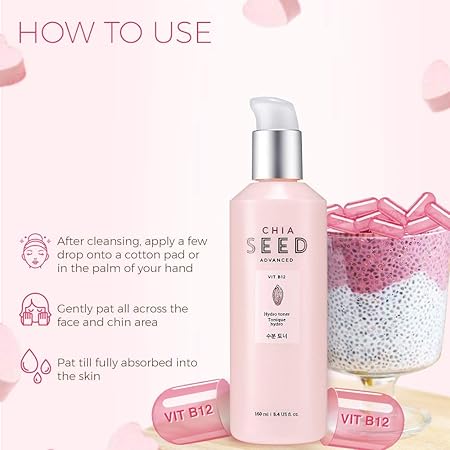 The Face Shop Chia Seed Hydro Toner, 160 ml