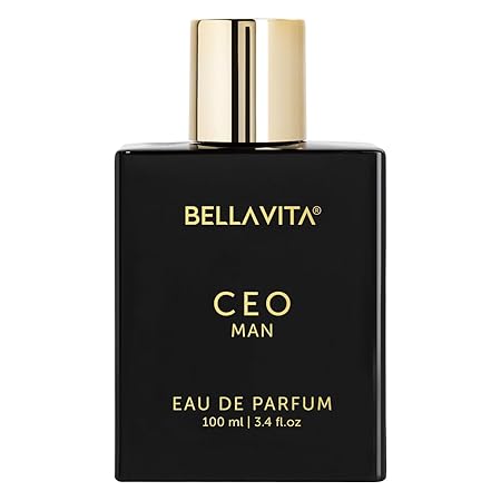 Bella Vita Luxury CEO MEN Long Lasting Perfume for Man | EDP 100ml | Lemon, Lavender, Tonka, Mandarin & Vetiver | Woody, Citrus Premium Fragrance | Ideal for Every Moment
