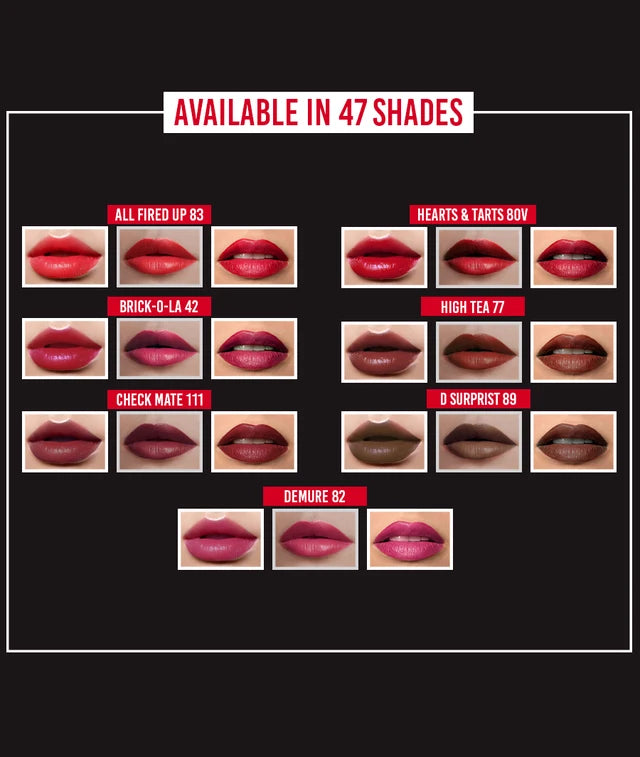 Colorbar Velvet Matte Lipstick, 4.2g