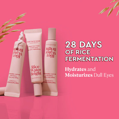 Rice Water Bright Vegan Eye Cream (20ml)  4.8