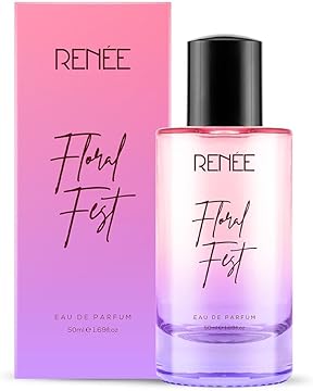 RENEE Floral Fest Eau De Parfum, Premium Long-lasting Fragrance With Notes of Orange, Mandarin, Osmanthus, Rose & Vanilla, Scent