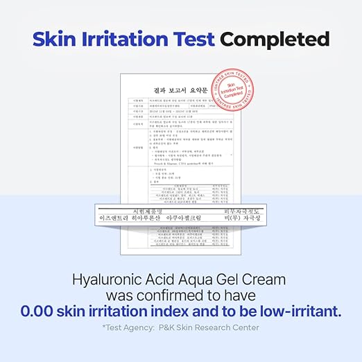 ISNTREE Hyaluronic Acid Aqua Gel Cream 3.38 fl.oz | Hydrating Gel Texture | Quick Absorbing Face Moisturizer | Refreshing Daily Skincare for Soft and Smooth Skin - 100ml
