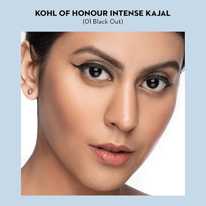 SUGAR Cosmetics Kohl Of Honour Intense Matte Kajal | Waterproof & Smudgeproof | Lasts upto 10hrs