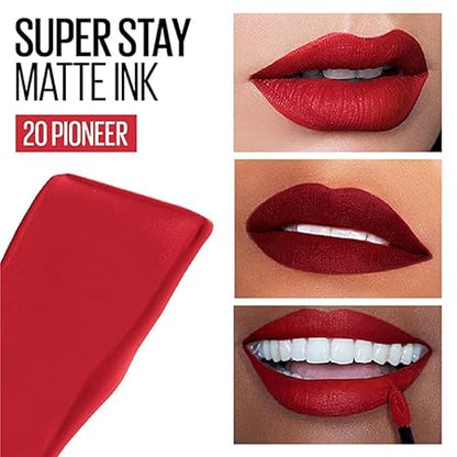 Maybelline New York Liquid Matte Lipstick, Long Lasting, 16hr Wear, Superstay , 5ml