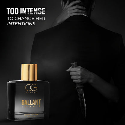 OG Luxury Extrait De Parfum Gallant Intense – India’s Strongest Perfume with 40% Concentration, 100 ml