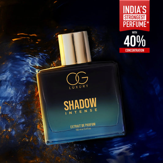 OG Luxury Extrait De Parfum Shadow Intense – India’s Strongest Perfume with 40% Concentration, 100 ml