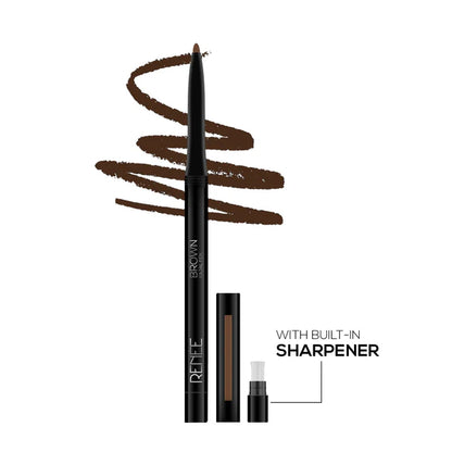 RENEE Pure Brown Kajal Pen with Sharpener,