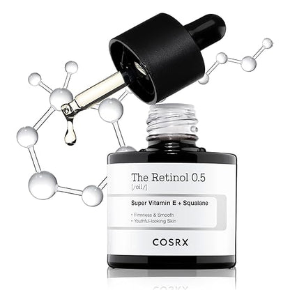 Cosrx Retinol 0.5 Oil 20mL | Anti-aging Serum with 0.5% Retinoid Treatment for Face