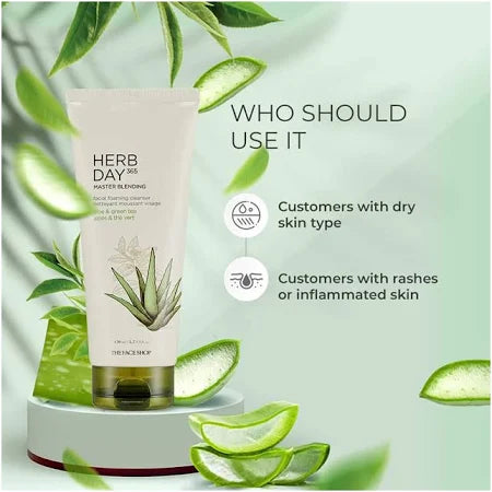 The Face Shop Herb Day 365 Cleansing Foam