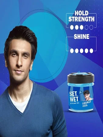 Set Wet Styling Hair Casually Cool Gel For Men