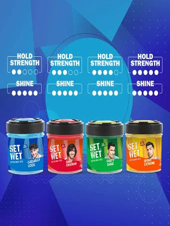 Set Wet Styling Hair Casually Cool Gel For Men
