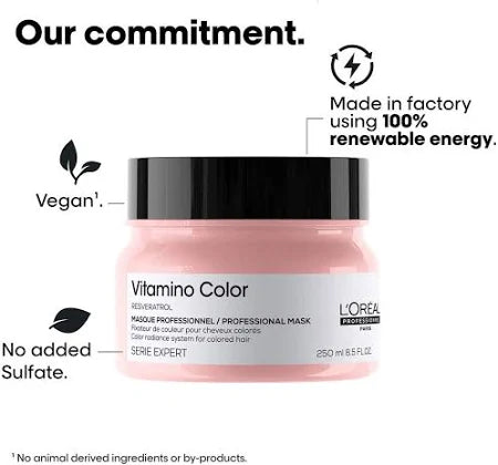 L'OREAL PROFESSIONNEL PARIS Vitamino Color Mask For Colored Hair - 250Ml