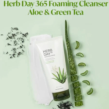 The Face Shop Herb Day 365 Cleansing Foam